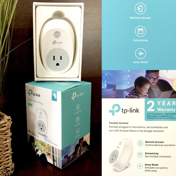 TP-Link Other - ECHO-Show Compatible TP-LINK Smart WiFi Plug HS100